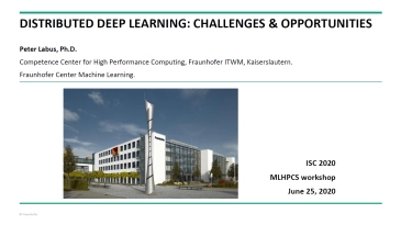 thumbnail of medium MLHPCS 2020 - Distributed Deep Learning: Challenges & Opportunities