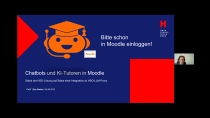 Workshop: Chatbots bzw. KI-Assistenten in Moodle konfigurieren (E. Decker/ CeLT)