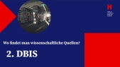 Wissenschaftliche Recherche - DBIS