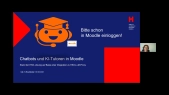 thumbnail of medium Workshop: Chatbots bzw. KI-Assistenten in Moodle konfigurieren (E. Decker/ CeLT)