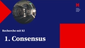 thumbnail of medium Recherche mit KI - Consensus